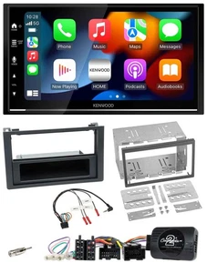 Kenwood DAB USB Bluetooth 2DIN Lenkrad Autoradio für Saab 9-3 2008-2012 - Bild 1 von 12