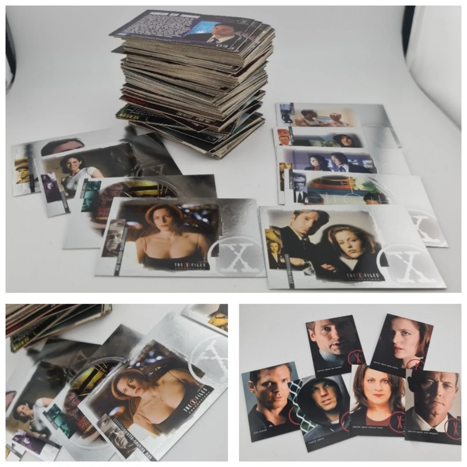 X-Files Topps Trading Card Cards Lot Bundle Shiney Mouler & Scully Collectable  - Image 1 of 4