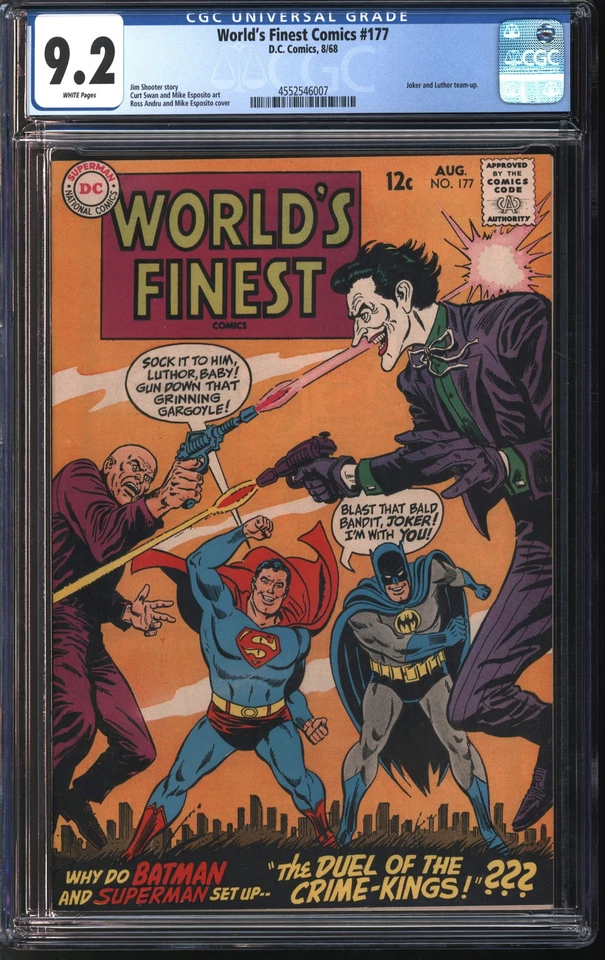 World's Finest Comics #177 (DC Comics August 1968)