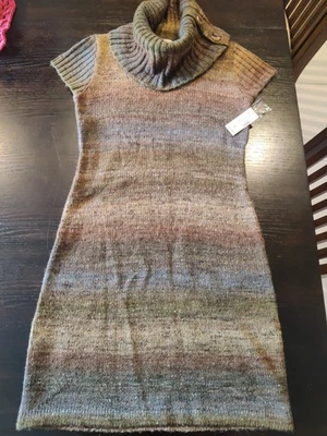 Новый с Ярлыками платье амбара свитер платье - коричневый осени цвет - размер S - Изображение 1 из 4