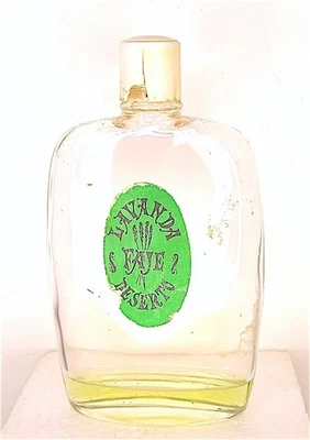 LAVANDA FAJE DESERTO 80s italy bottiglia profumo vuota vintage - Immagine 1 di 4