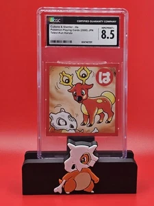 Cubone & Stantler CGC 8.5 2000 Pokemon Televi-Kun Karuta Spielkarte: POP 1 - Bild 1 von 3