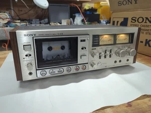 Cubierta de casete estéreo de 2 cabezales Sony TC-K7II de colección ~ Japón ~ PIEZAS o REPARACIÓN - Imagen 1 de 15