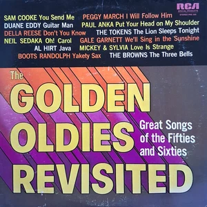 Golden Oldies Revisited Various Artists Vintage 12" Vinyl 33 RPM LP Record 1972 - Imagen 1 de 4