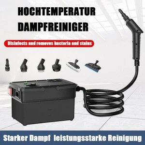 4000W Hochdruck Dampfreiniger Reinigung Tragbarer Handdampfreiniger 6-Gänge Neu - Bild 1 von 13