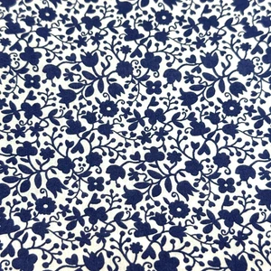 Liberty of London TANA LAWN Cotton "Floral Stencil"  3/4 Yard Piece Fabric - Picture 1 of 4