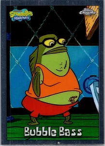 2025 Topps Chrom SpongeBob Schwammkopf 25. Jubiläum #19 Bubble Bass - Bild 1 von 2