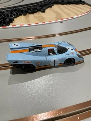 NSR Porsche 917k - Daytona Edición Limitada Escala 1/32 Slot Car Usado Gulf Foto 1 de 4