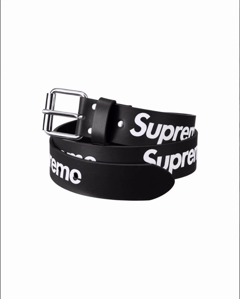 Supreme Black Belts for Men for sale | eBay