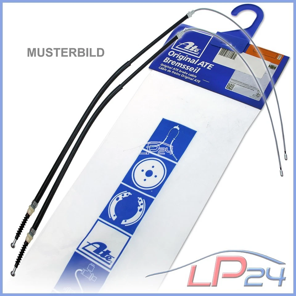 2X CÂBLE FREIN DE STATIONNEMENT ORIGINAL ATE ARRIÈRE POUR OPEL TIGRA B 04-09 - Photo 1/1