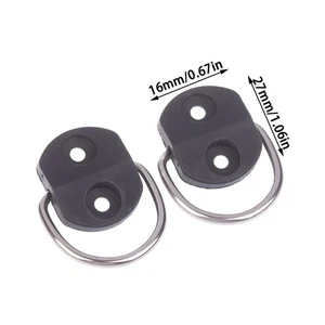4Set Cargo Net Floor Hook Accessories Car Rear Trunk Tie Down Hook Ring Kit - Picture 1 of 9