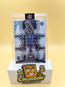 2021-22 Panini Mosaic - Davion Mitchell #208 - White Mosaic Prizm /25 RC MINT - Picture 1 of 2
