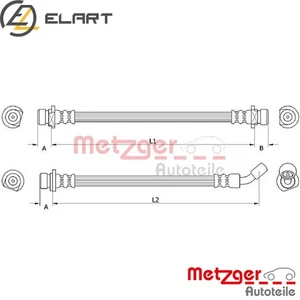 BRAKE HOSE 4111074 FOR HONDA CIVIC/VIII/Hatchback L13Z1/L13A7 1.3L K20Z4 2.0L - Picture 1 of 9