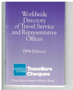 American Express Directory Service & Office 1994 Edition Australian Printing - Picture 1 of 2