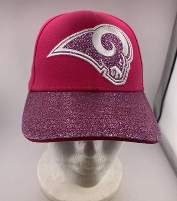 Los Angeles Rams Girl's Youth New Era Shimmer Shine Cap Hat NFL - Image 1 of 4