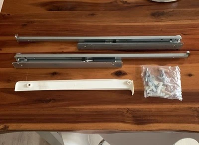 Ikea Komplement Schubladenauszug /dämpfer &schrauben Set. 55cm.Lx4,5cm Bx4cm.H - Bild 1 von 4