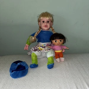 Dora The Explorer Puppe mit interaktiver spanischsprachiger Puppe funktioniert - Bild 1 von 20