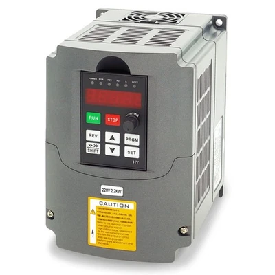 HY HUANYANG Huanyang VFD,Single to 3 Phase,Variable Frequency Drive,2.2kW 3HP 220V Input ...