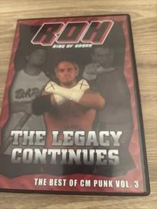 ROH Ring Of Honor Best of CM Punk Vol 3 The Legacy Continues - Bild 1 von 3