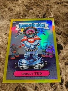 UNBOLT TED Secchio Spazzatura Bambini Cromato Giallo Rifrattore /275 - Foto 1 di 2