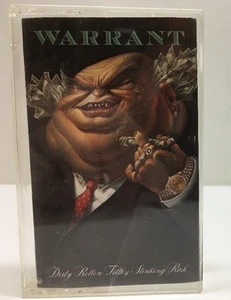 Warrant Dirty Rotten Filthy Stinking Rich Cassette Tape CT44383 - Picture 1 of 4