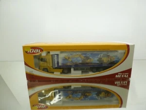 JOAL 373 RENAULT MAGNUM TRUCK + TRAILER KOMATSU - YELLOW 1:50 - GOOD IN BOX - Picture 1 of 12