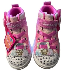 ¡¡Arcos Skechers Twinkle Toes!! Niño pequeño talla 6 NUEVO - Imagen 1 de 9