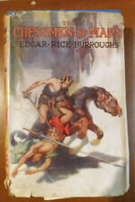 C1 Edgar Rice Burroughs THE CHESSMEN OF MARS Methuen 1935 JAQUETTE Dust Jacket