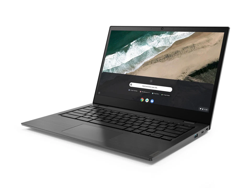 Lenovo Chromebook S345-14AST 14 Zoll (64GB eMMC, AMD A6-9220C, 1.8GHz, 4GB RAM) Notebook - Mineral Grey - 81WX0008GE