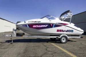 CHALLENGER 180 sticker SEADOO full kit graphic replacement 2005 2010 Laser - Imagen 1 de 3