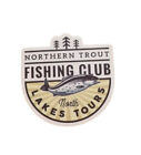 Angeln Fisch Natur Fishing Club See Aufkleber