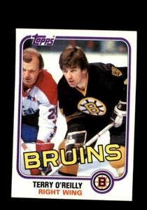 1981-82 Topps Terry O'reilly #E 71 Boston Bruins Como Nuevo - Imagen 1 de 2
