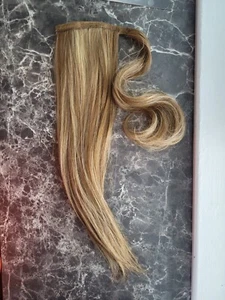 HairDo 18" Clip-in Ponytail Hair Extension, Ginger Blonde, Heat Friendly - Picture 1 of 6