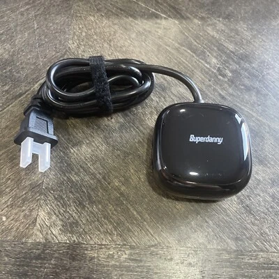 6 Port USB Charger 8A 40W Mini USB Charging Station Charging Station.1 Blk 1 Wht - Image 1 of 4