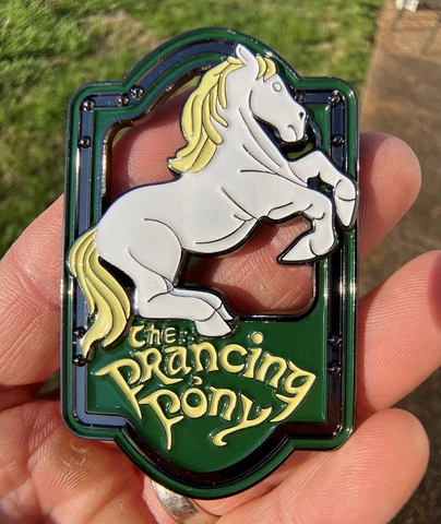 Lord of the Rings Prancing Pony Large Pin Cover