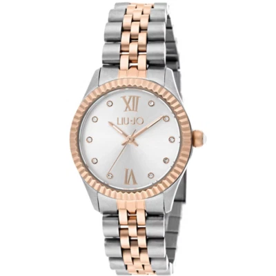 LIU JO TINY TLJ1223 OROLOGIO DONNA ACCIAIO 30mm ROSE' LIST. 119€ SOTTOCOSTO - Immagine 1 di 4