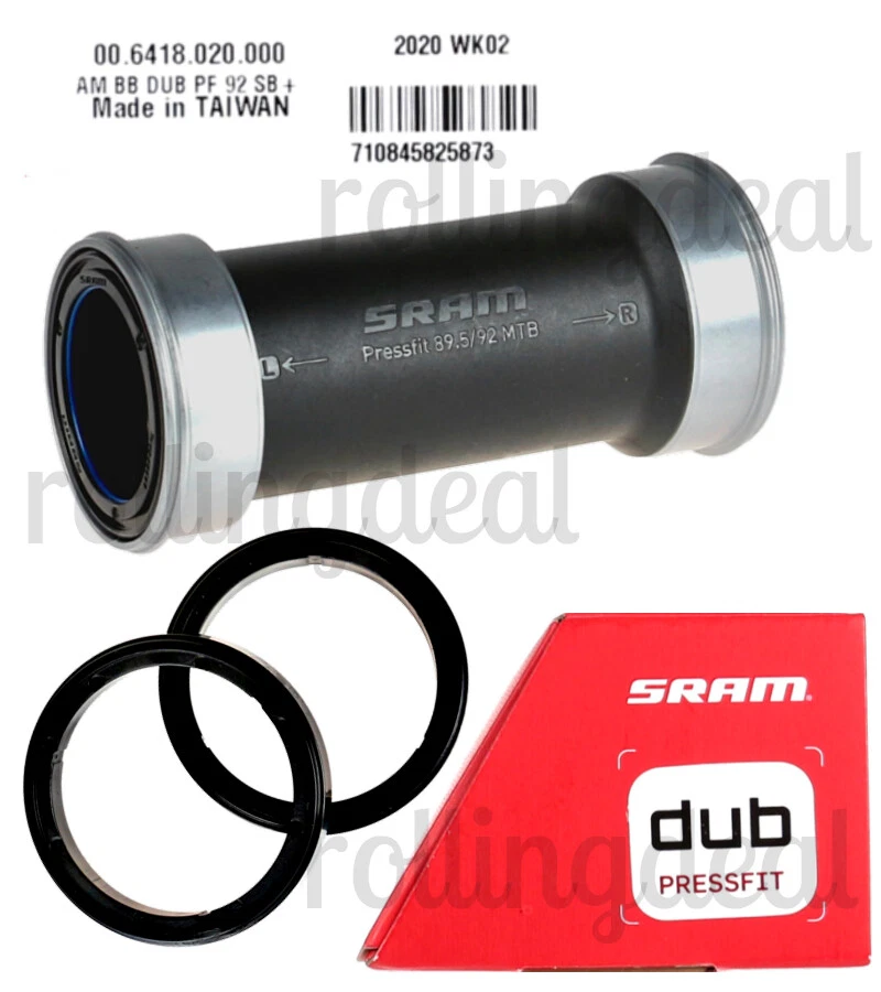 SRAM Pressfit (89.5/92) DUB BB92 SuperBoost+ Bottom Bracket MTB NIB - Image 1 of 1