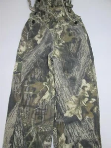 Wolf Mountain Youth Size 4T Overall Brown Cotton Blend Adjustable Pockets Logo - Picture 1 of 8