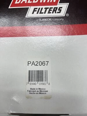 BALDWIN FILTERS PA2067 Air Filter, Round - Image 1 of 2