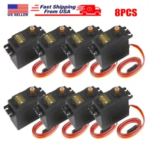 8X MG995 20KG High Speed Torque Metal Gear Servo For Helicopter RC Car Boat - Picture 1 of 9