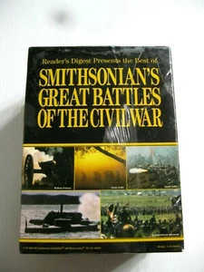 NMAH Smithsonian's Great Battles the Civil War 5 VHS Tape Box Set STILL SEALED ! - Picture 1 of 4