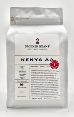 Kenia AA 1-10 lb * Café de especialidad * Ordene hoy tostado hoy mejor sabor Foto 1 de 4