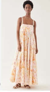 NWOT Free People Women's Park Slope Maxi Dress Light Combo - Size XS - Picture 1 of 5