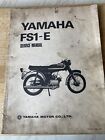 FS1E Original Service Manual Yamaha Motorcycle Collectible