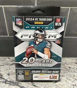 2024 Panini Prizm NFL Football Hanger Box Factory Sealed RC Lot x5 NEW FREE SHIP - Picture 1 of 2