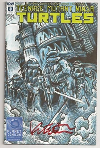Teenage Mutant Ninja Turtles #69 Planet Comicon Variant NM/MT Eastman signed - Picture 1 of 2