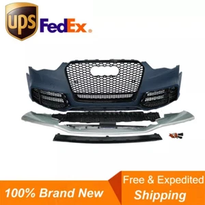 For Audi A5 S5 B8.5 2013 - 2016 Front Bumper Body Kit Include Grille RS5 Style - Picture 1 of 5
