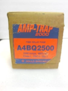New Gould Shawmut A4BQ2500 Amp Fuse KRP-C-2500SP 600 Volts NIB - Picture 1 of 2