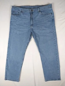 Pantalones de mezclilla Wrangler de ajuste regular azul claro (talla para hombre 40x30) - Imagen 1 de 8