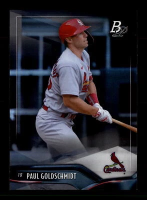 2021 Bowman Platinum #38 Paul Goldschmidt St. Louis Cardinals Baseball Card - Image 1 of 2